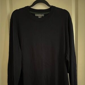 Men's Classic Navy Long Sleeve Knit